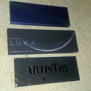 Bad Habit Lightspeed Luna and Artistry Palettes
